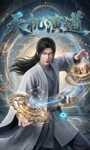 短剧《天机演道》海报