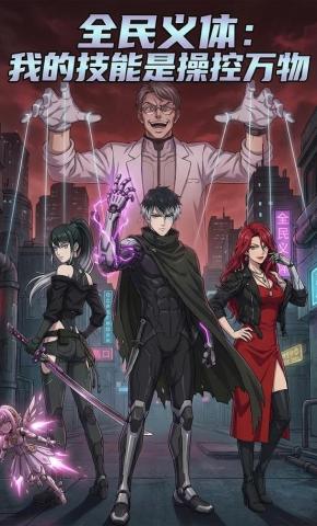 短剧《全民义体：我的技能是操控万物》海报