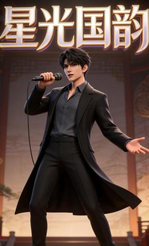 短剧《星光国韵》海报