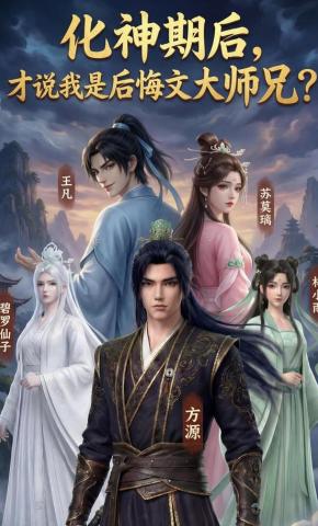 短剧《化神期后，才说我是后悔文大师兄！》海报