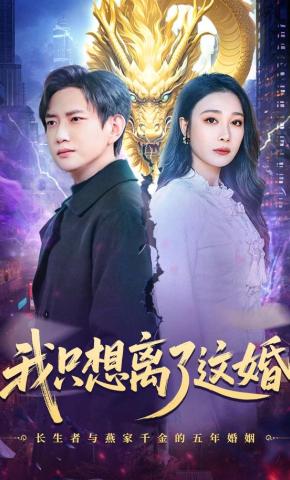 短剧《我只想离了这婚》海报