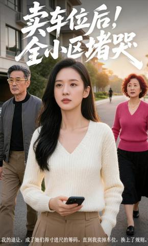 短剧《卖车位后，全小区堵哭》海报