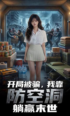 短剧《开局被骗，我靠防空洞躺赢末世》海报