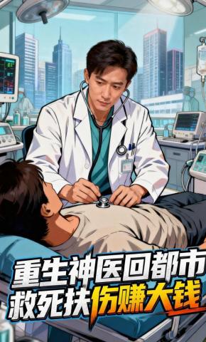 短剧《重生神医回都市，救死扶伤赚大钱》海报