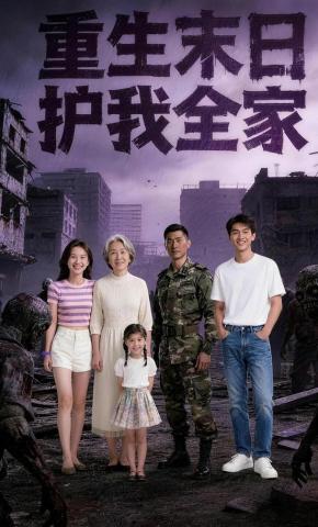 短剧《重生末日 护我全家》海报
