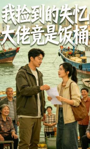 短剧《我捡到的失忆大佬竟是饭桶》海报