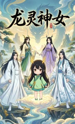 短剧《龙灵神女》海报