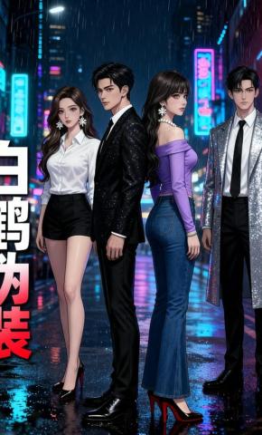 短剧《白鹤伪装》海报