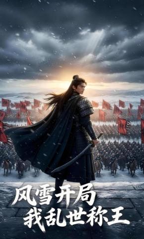 短剧《风雪开局：我乱世称王》海报