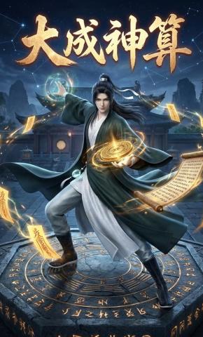 短剧《大成神算》海报