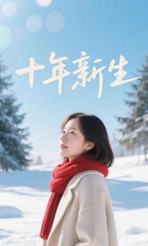 短剧《十年新生》海报