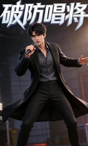 短剧《破防唱将》海报