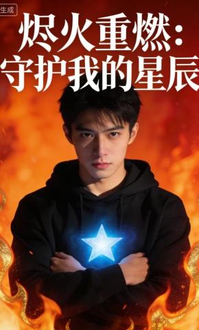 短剧《烬火重燃：守护我的星辰》海报