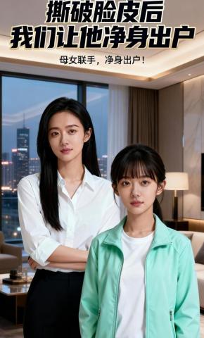 短剧《撕破脸皮后，我们让他净身出户》海报
