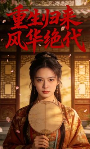 短剧《重生归来风华绝代》海报