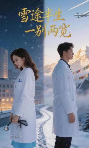 短剧《雪途半生，一别两宽》海报