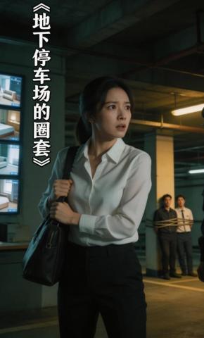 短剧《地下停车场的圈套》海报