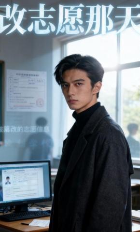 短剧《改志愿那天》海报