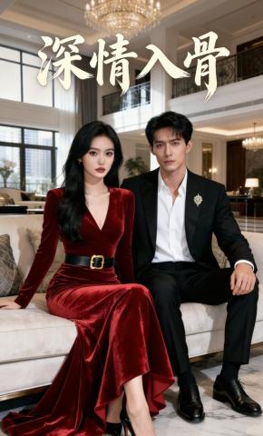 短剧《深情入骨》海报