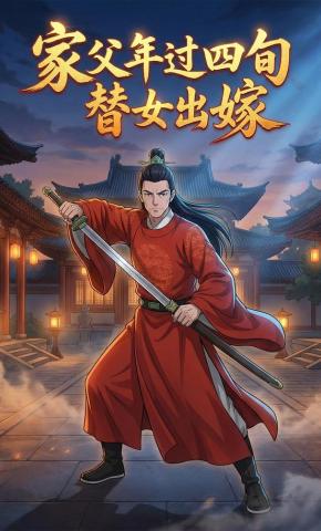 短剧《家父年过四旬，替女出嫁》海报