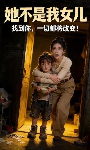 短剧《她不是我女儿》海报