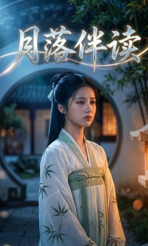 短剧《月落伴读》海报