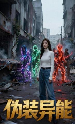 短剧《伪装异能》海报