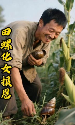 短剧《田螺化女报恩》海报