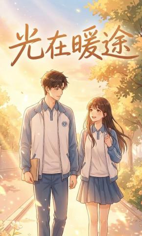 短剧《光在暖途》海报