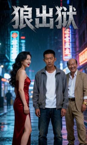 短剧《狼出狱》海报