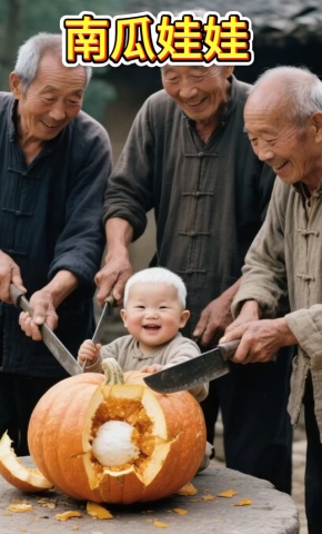 短剧《南瓜娃娃》海报