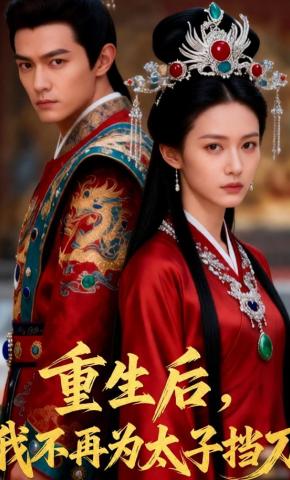 短剧《重生后我不再为太子挡刀》海报