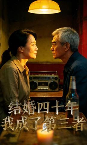 短剧《结婚四十年，我成了第三者》海报