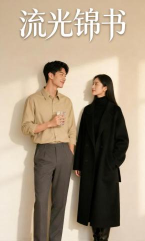 短剧《流光锦书》海报