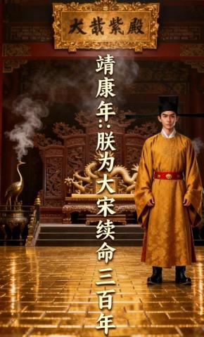 短剧《靖康年：朕为大宋续命三百年》海报