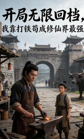 短剧《开局无限回档，我靠打铁苟成修仙界最强》海报