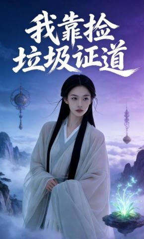 短剧《我靠捡垃圾证道》海报