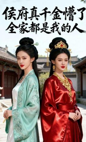 短剧《侯府真千金懵了，全家都是我的人》海报