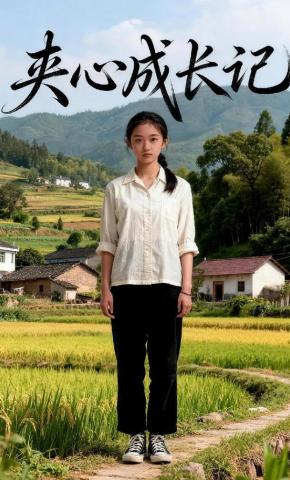 短剧《夹心成长记》海报