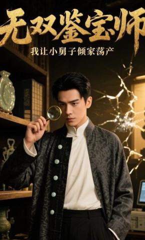 短剧《无双鉴宝师：我让小舅子倾家荡产》海报