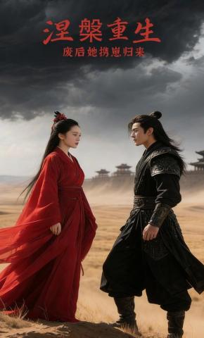 短剧《涅槃重生，废后她携崽归来》海报