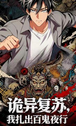 短剧《诡异复苏：我扎出百鬼夜行》海报