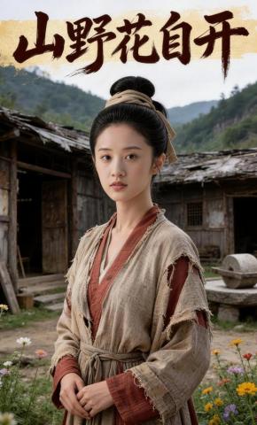 短剧《山野花自开》海报