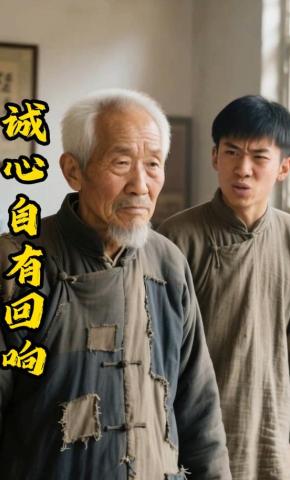 短剧《诚心自有回响》海报