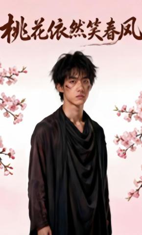 短剧《桃花依然笑春风》海报