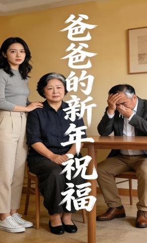 短剧《爸爸的新年祝福》海报