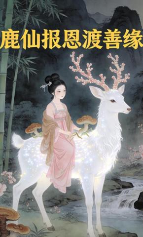 短剧《鹿仙报恩渡善缘》海报