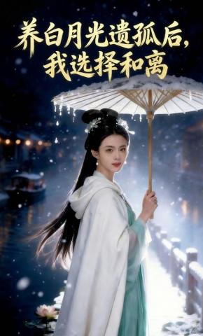 短剧《养白月光遗孤后，我选择和离》海报