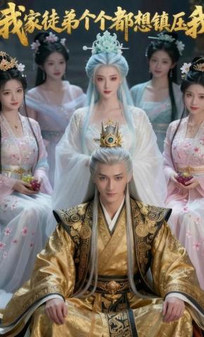 短剧《我家徒弟个个都想镇压我》海报