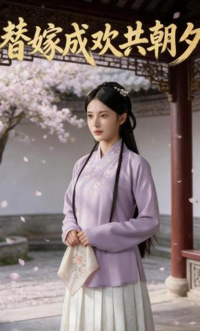 短剧《替嫁成欢共朝夕》海报